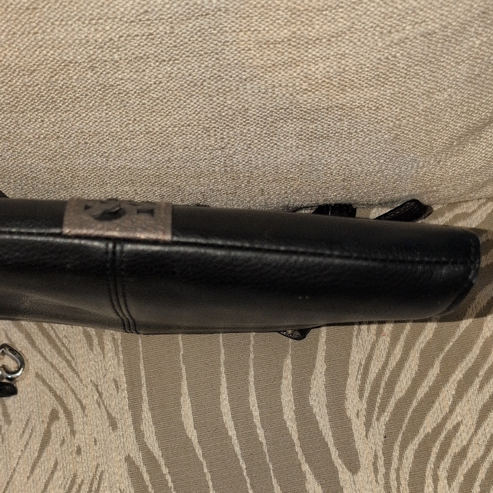 Brighton Black and Silver Crossbody Bag - Picture 9 of 15
